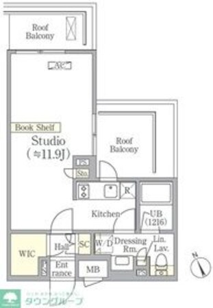 OZIO西荻窪IIの物件間取画像